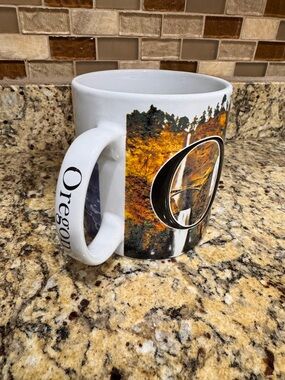 Large Oregon Coffee Mug Tea Mug Nature Oregon America Ware
